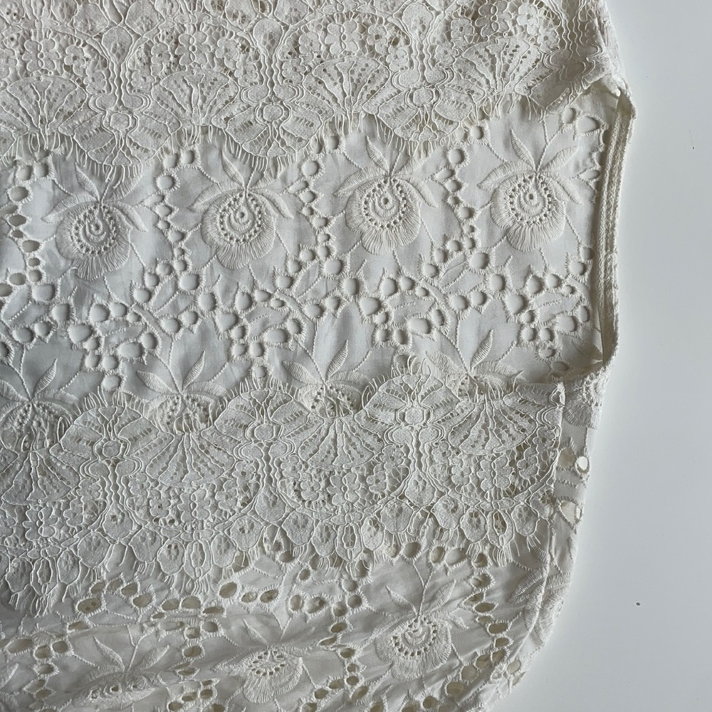 Eyelit and Lace Kimono